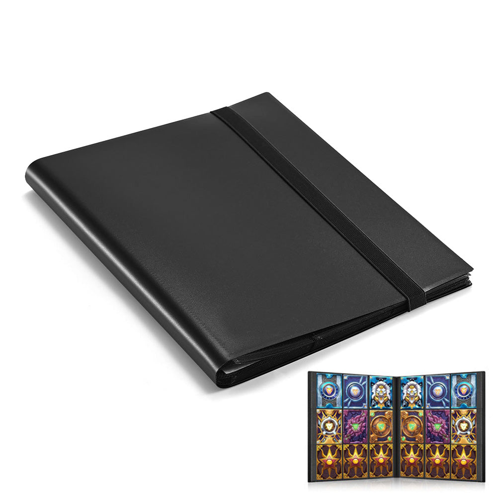 360 Card Binder 20 Pages 9 Pocket Sleeves for Baseball