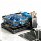 Heavy Duty Steel Dish Drying Rack Drain Spout Removable Rack