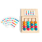 Color Matching Puzzle Toys Montessori Brain Teasers Board Game For Little Ones