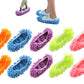 5 Pairs Mop Slipper Shoe Covers Floor Cleaning Foot Socks Washable Reusable
