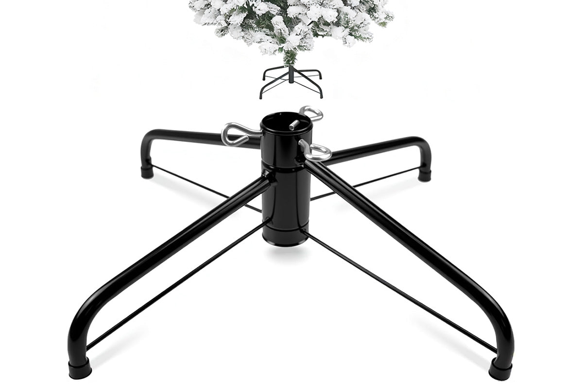 Metal Christmas Tree Stand with Folding Base Support