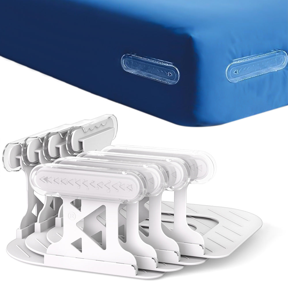 4Pcs Bed Sheet Fasteners Invisible Clips Suspenders for Mattress Cover Holder