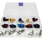 15PCS Finger Pick Set Guitar Picks With 15 Grid Case Storage Box