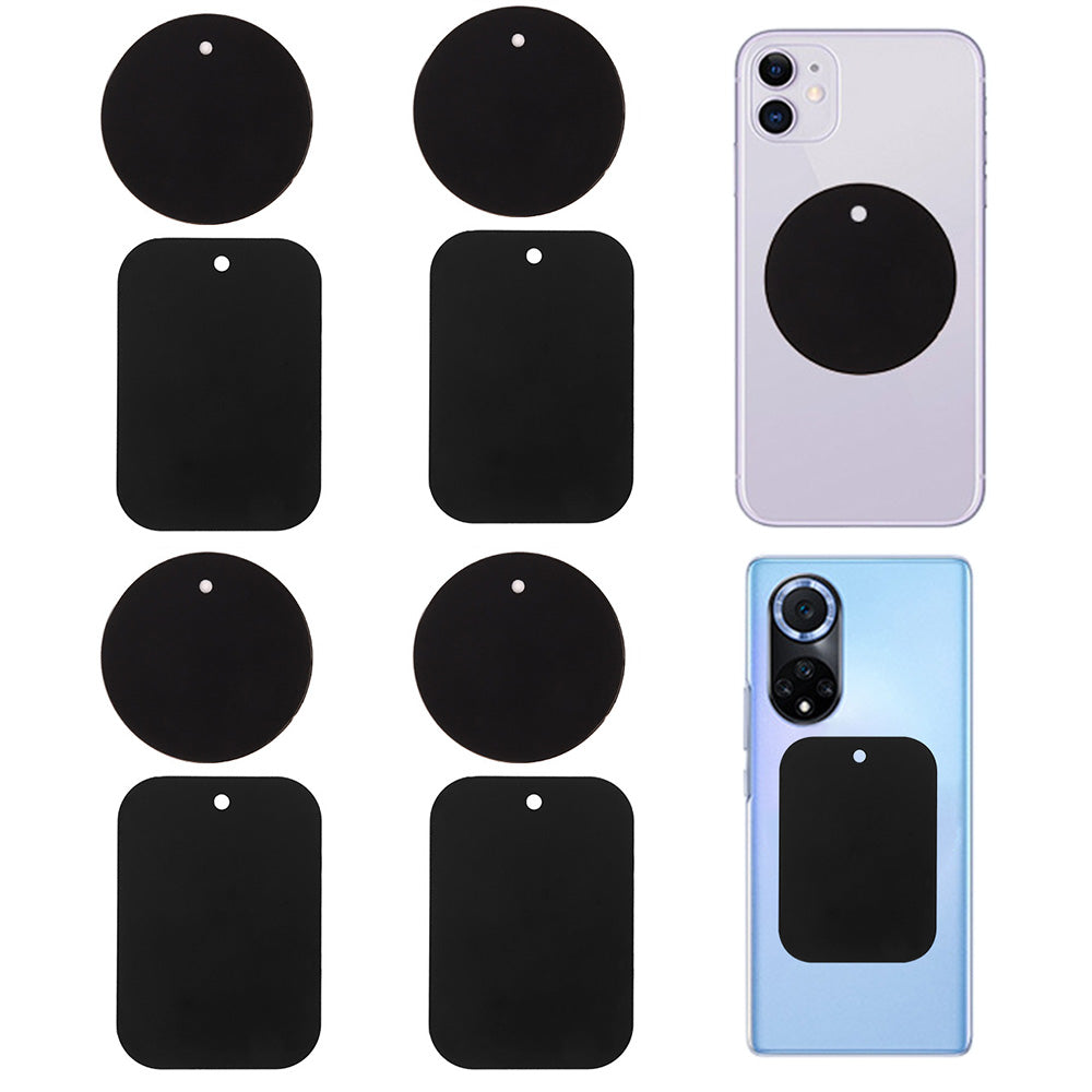 10 Pack Attraction Piece Phone Mount Metal Plates Adhesive Car Holder