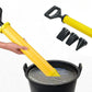 Grout Mortar Gun Syringe Pointing Grouting Tool with 4 Nozzles for Paving and Sealing