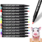 12 Colors Pet Nail Polish Marker Pens Set