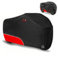 Water-Resistant Bicycle Cover Outdoor with Lock Hole Reflective Strips Dustproof UV-Resistant All-Weather