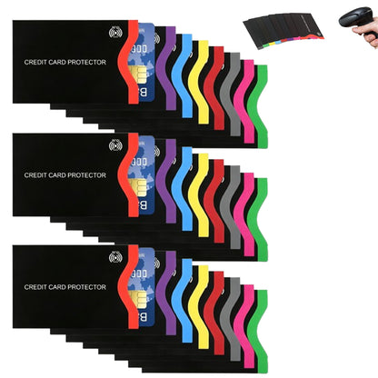 24 Pack RFID Shield Sleeves Credit Card Guard Aluminum Foil Covers