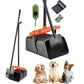 Pet Pooper Scooper Swivel Bin And Rake With Bag Attachment For Lawn Yard