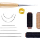 12 Pcs Sewing Needle Tool Kit Stitching for Leather Sail and Canvas