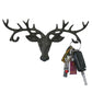 Cast Iron Animal Wall Hook for Coats Hats Keys Bags and Decor