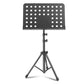 Stage Music Sheet Stand Adjustable Folding Music Stand for Performances