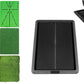 3Pcs Replaceable Golf Hitting Mat Golf Practice Mat with Instant Swing Path Feedback
