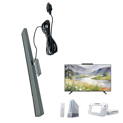 Replacement Sensor Bar for Nintendo Wii Console and Wii U Console (Wired)