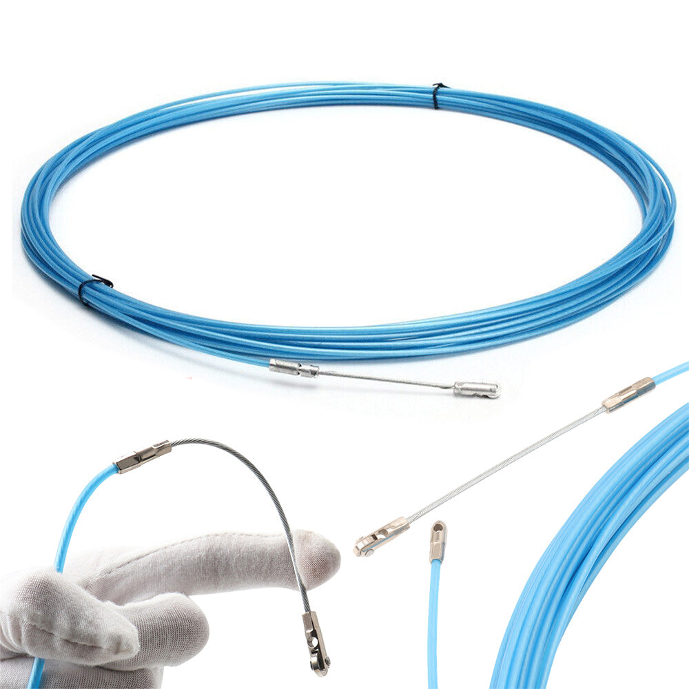 Durable Cable Pulling Tool Slip Resistant Electrical Fish Tape for Walls Floors and Ceilings