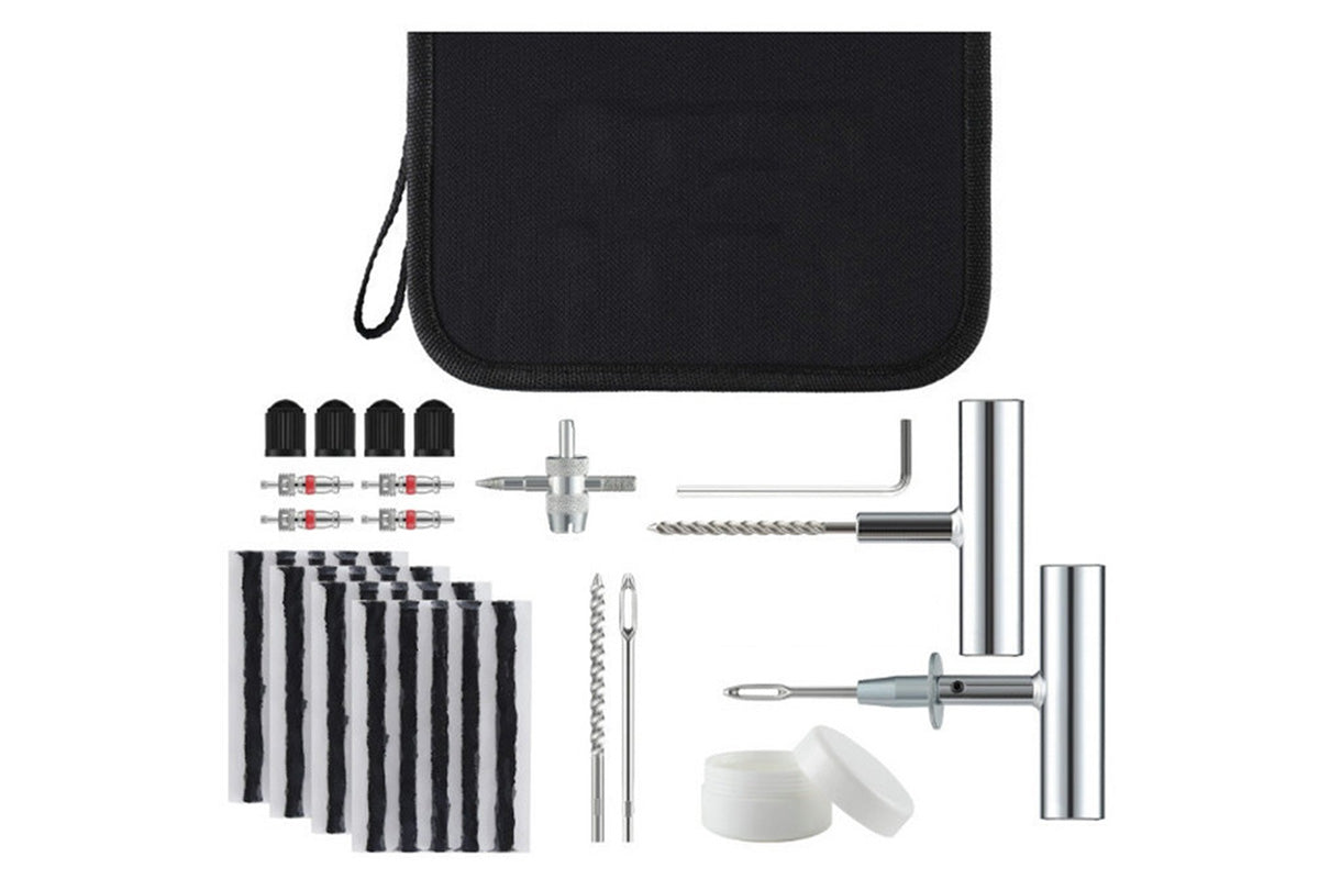 36PCS Tire Repair Kit for Car Motorcycle Truck SUV Tubeless Tire Plug Tool Set