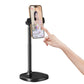 Phone Stand for Desk Adjustable Height Phone Holder for iPhone 17 16 15 Pro Max