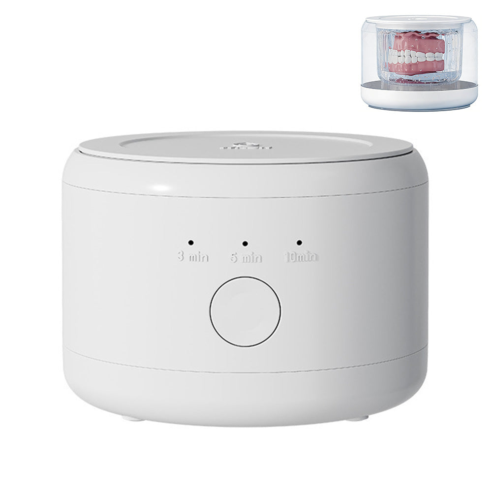 Ultrasonic Retainer Cleaner Machine Cleaning Pod Rechargeable