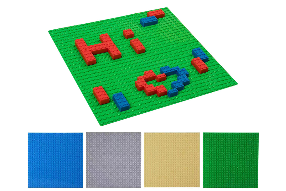 4Pcs 32x32 Classic Baseplates Building Plates for LEGO Building Bricks