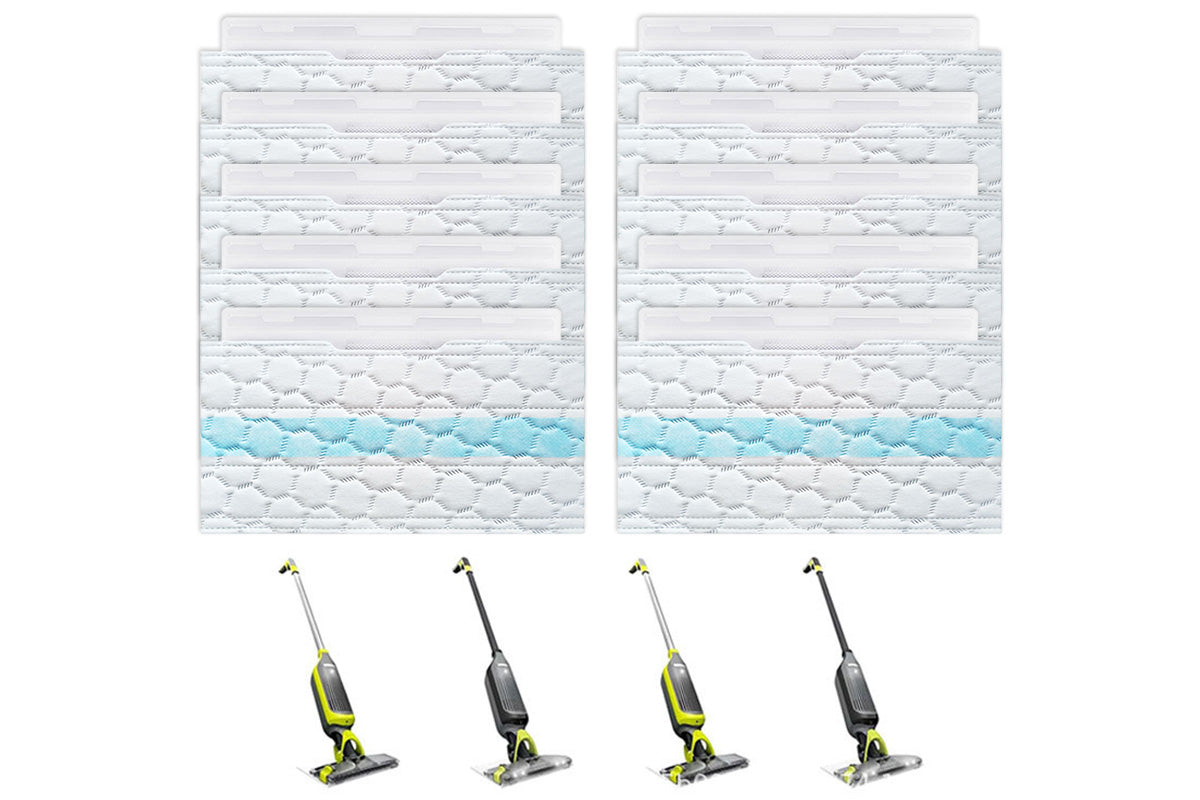 10 PCS Replacement Cleaning Pads for Shark Vac Mop VM200 VM252 for Hard Floors