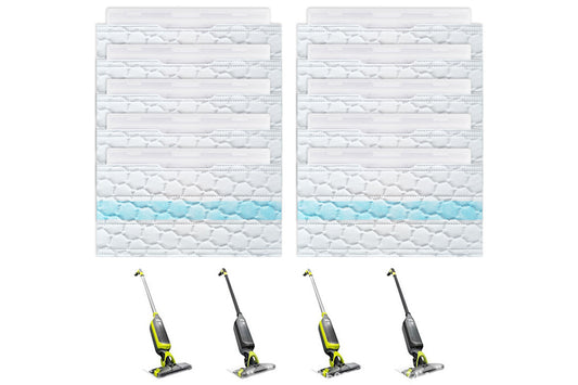 10 PCS Replacement Cleaning Pads for Shark Vac Mop VM200 VM252 for Hard Floors