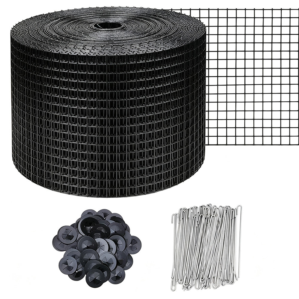 PVC Coated Wire Mesh Bird and Rodent Barrier for Solar Panels