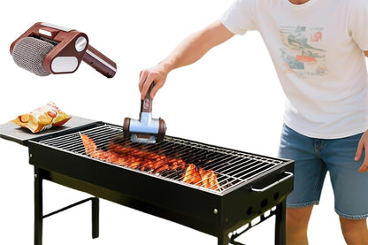 Electric Grill Cleaner Stainless Steel Grill Brush with LED Light Dishwasher Safe