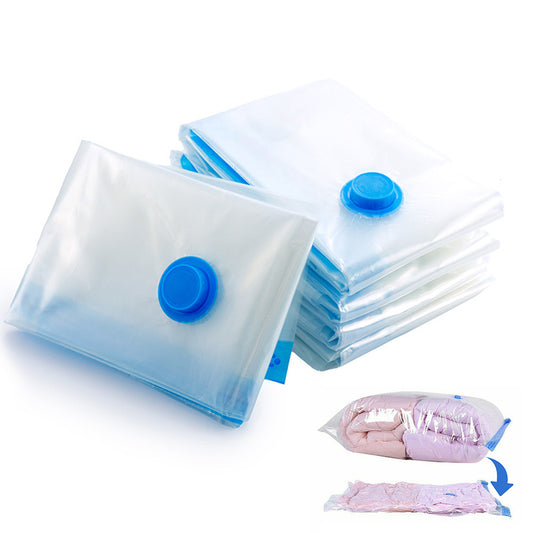 8 Pack Vacuum Storage Bags Space Saver Bags for Clothes Blankets with Valve