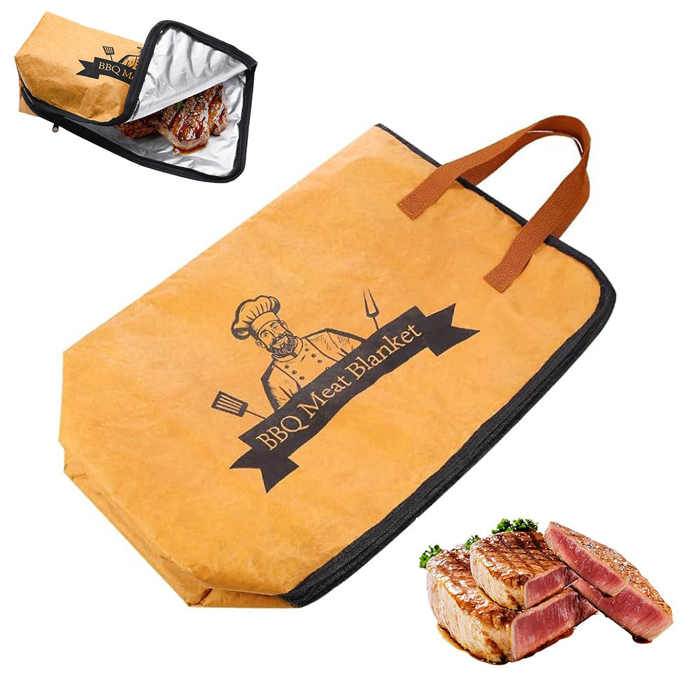 BBQ Blanket for Resting Meat Smoker Meat Reusable Insulated Meat Resting Bag