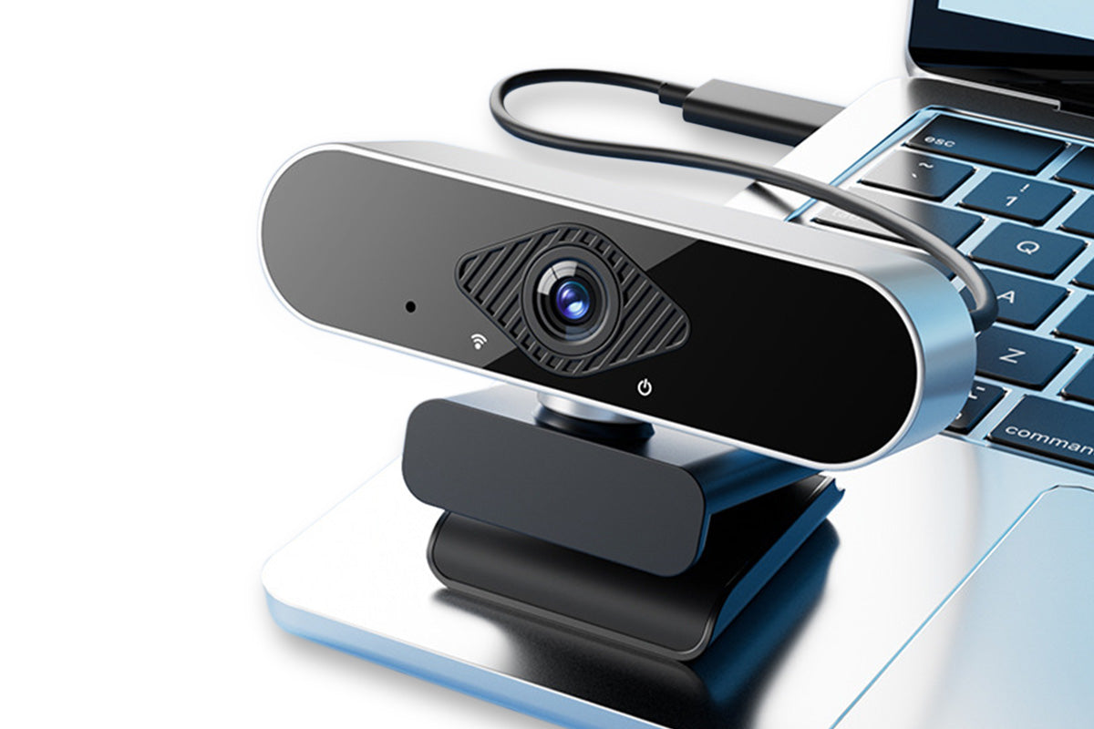 4K Full HD USB Webcam with Microphone for Desktop and Laptop