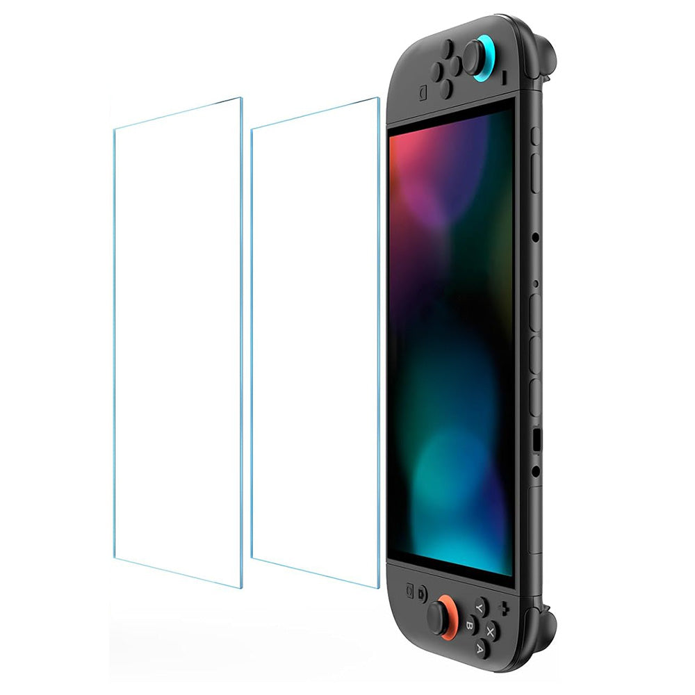 2 Pack 9H Tempered Glass Screen Protector for Nintendo Switch 2