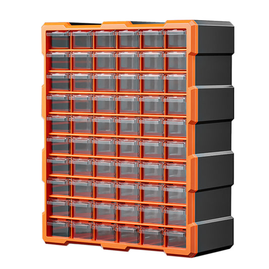 60 Drawer Small Parts Organizer Durable Storage Drawer Cabinet for Tools