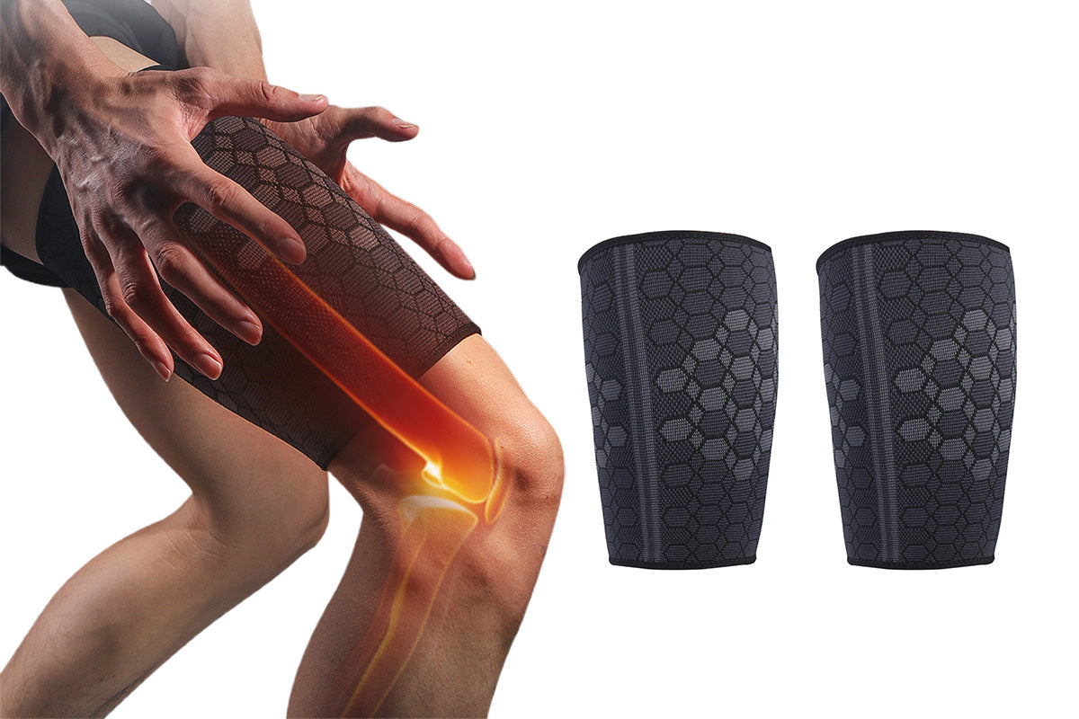 2Pcs Thigh Sleeves for Sports and Activity