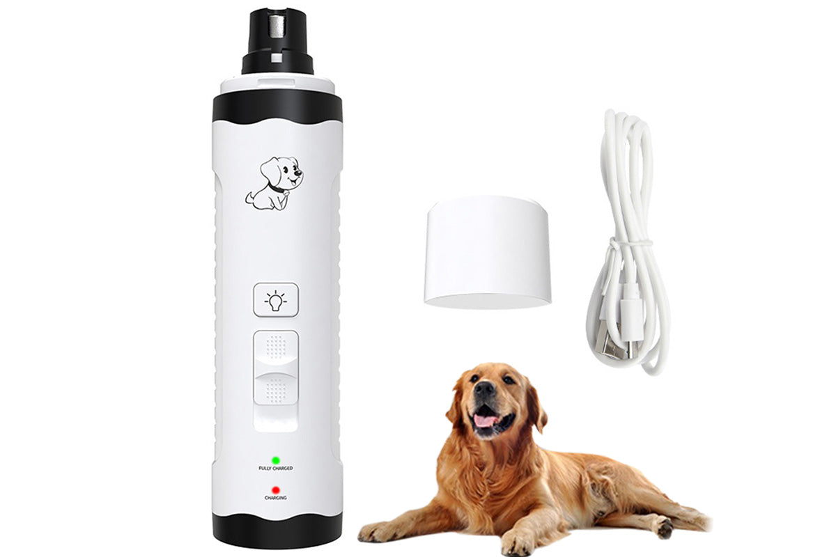 Dog Nail Grinder Electric Pet Nail Trimmer M3 Rechargeable Grooming Tool