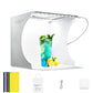 Photo Light Tent with LED 6 Backdrops Foldable Photo Studio Light Box for Jewelry Watch