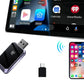 Mini Wireless CarPlay Adapter Plug and Play for Factory Wired CarPlay Cars iOS 10+