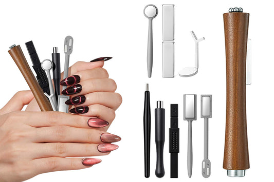 Cat Eye Nail Art Set with Pen