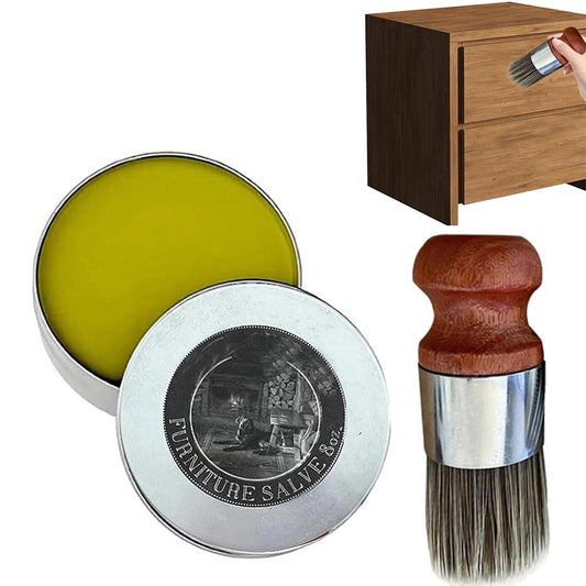 Leather Care Cream Leather Salve for Furniture Repair Tool with Brush