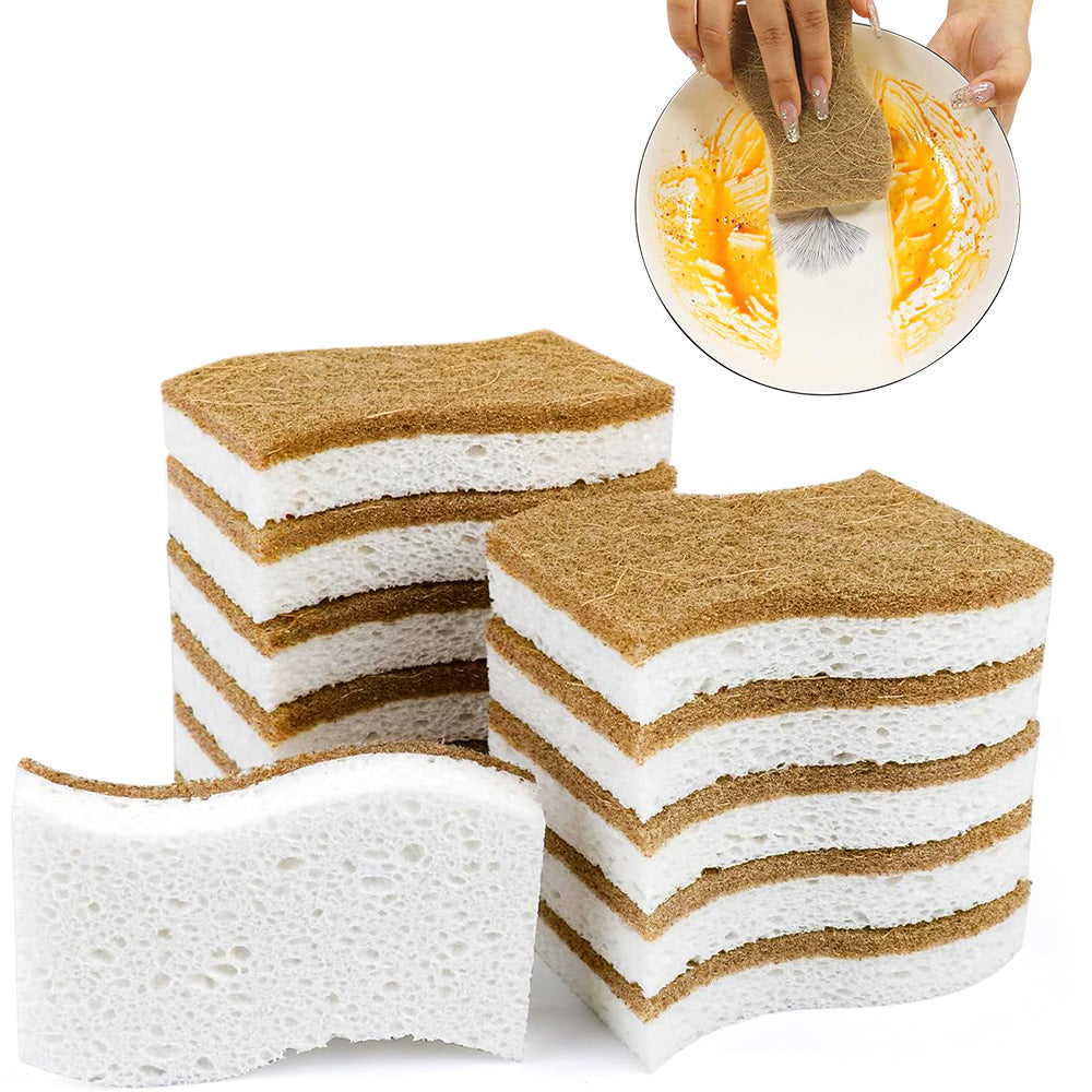 Sponge Kitchen Dish Sponge Compostable Coconut Cellulose Dish Scrubber