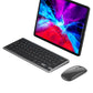 Compact Wireless Keyboard and Mouse Combo Compatible with Windows Mac