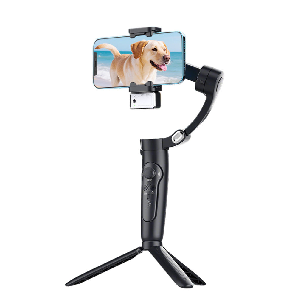 3-Axis Gimbal Stabilizer Intelligent Tracking Phone Stabilizer With Detachable Remote Control