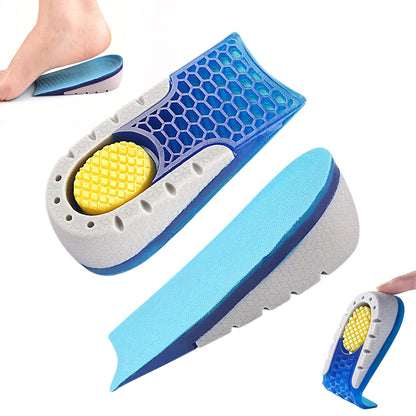 Men Women Invisible Height Increasing Insoles Heel Lifts For Shoes