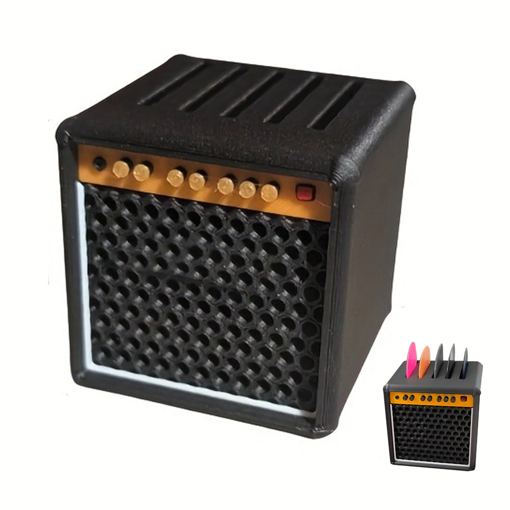 Guitar Pick Holder Box Amplifier Speaker Style Guitar Pick Display Holder For Guitar Players