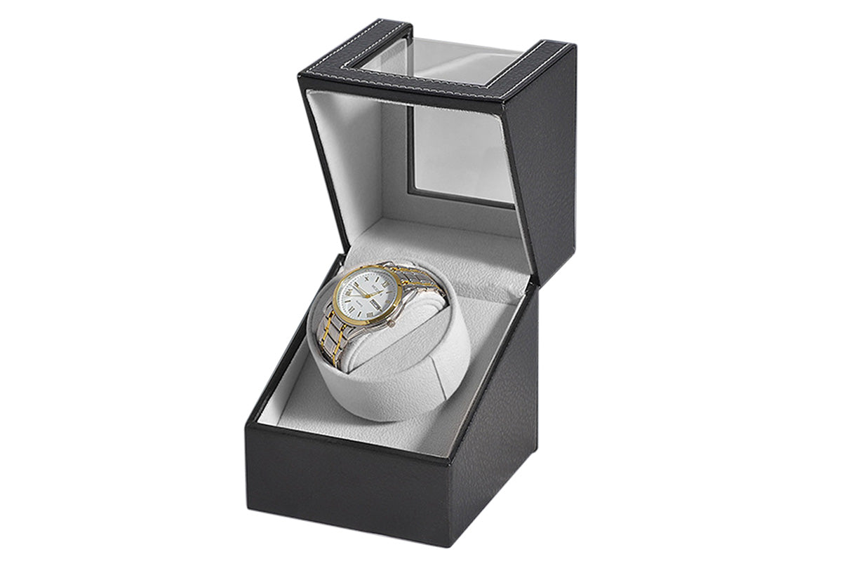 Automatic Watch Winder PU Leather Storage Display Box