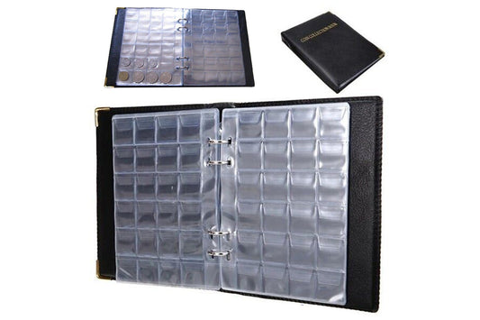 480 Slots Coin Collection Album Removable Pages Coin Storage Book