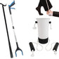 3Pcs Hip Replacement Recovery Kit with Sock Aid Long Handle Shoe Horn Grabber Reacher