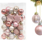33Pcs Christmas Tree Baubles Decorations for Holiday Party Wedding