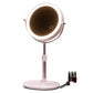 Adjustable Height Dual-Sided LED Makeup Mirror with 3 Color Lighting