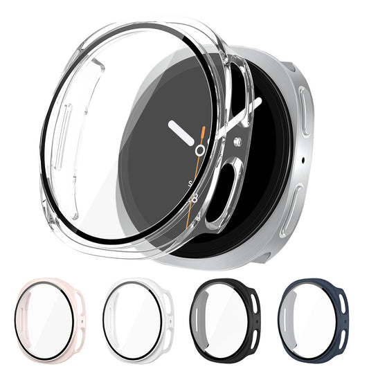 5 Pack Screen Protector Case with Screen Protector for Samsung Galaxy Watch8