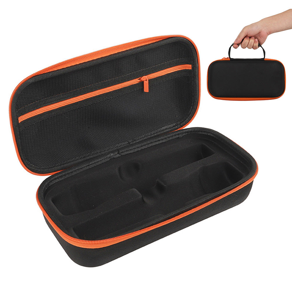 Microphone Carrying Case for Dual Wireless Mic Storage Portable Travel Bag